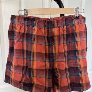 Duluth Trading Co. Men’s Plaid Flannel Boxers XL
